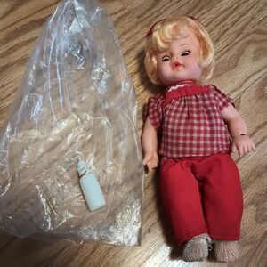 Vintage 11" Regal Canada Doll. In Bag. Never Played With